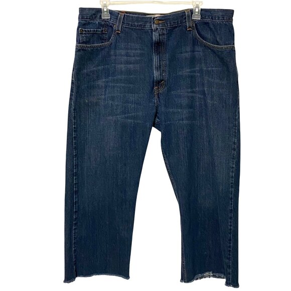 Levi's 569 Loose Straight Mens Jeans 42x32 Boho Hippie Streetwear Modern Casual - Picture 1 of 8